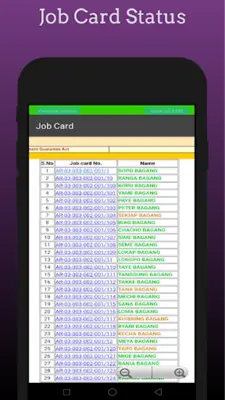 जॉब कार्ड android App screenshot 0